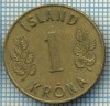 1275 MONEDA - ISLANDA - 1 KRONA -anul 1962 -starea care se vede