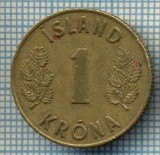 1274 MONEDA - ISLANDA - 1 KRONA -anul 1961 -starea care se vede