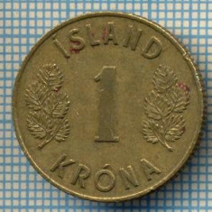 1274 MONEDA - ISLANDA - 1 KRONA -anul 1961 -starea care se vede