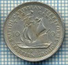 1240 MONEDA - TERITORIILE BRITANICE DE EST(BRITISH CARIBBEAN TERRITORIES- EASTERN GROUP) - 10 CENTS -anul 1956 -starea care se vede
