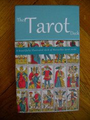 Set complet The Tarot Deck Marseille 78 carti divinatie ezoterism magie arcane simbolism ocult Marsilia dimensiune mare clasic original + Cutie foto