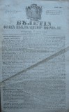 Cumpara ieftin Buletin , foaia publ. oficiale in Principatul Moldovei , Iasi , nr. 68 din 1854