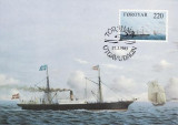 6100 - Insulele Feroe(Danemarka) carte maxima 1983
