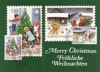 6120 - Finlanda carte maxima 1982