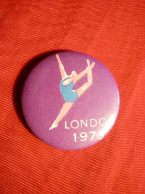 Insigna Gimnastica -Londra 1973 foto