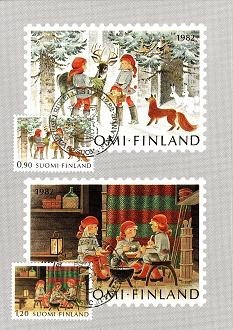 6121 - Finlanda carte maxima 1982