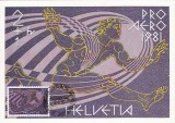 6030 - Elvetia carte maxima 1981