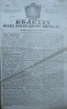 Cumpara ieftin Buletin , foaia publ. oficiale in Principatul Moldovei , Iasi , nr. 67 din 1854