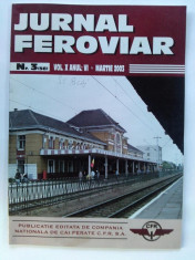 Revista Jurnalul Feroviar Vol. X Anul VI Martie 2003 foto