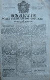 Cumpara ieftin Buletin , foaia public. oficiale in Principatul Moldovei , Iasi , nr. 64 / 1854