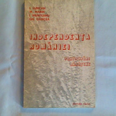 Independenta Romaniei-Participari banatene-I.Luncan,W.Marin,I.Munteanu,Gh.Oancea