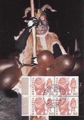 6022 - Elvetia carte maxima 1985 foto