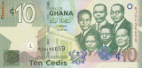 Bancnota Ghana 10 Cedi 2007 - P39 UNC