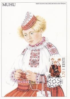 6050 - Estonia carte maxima 1995 foto