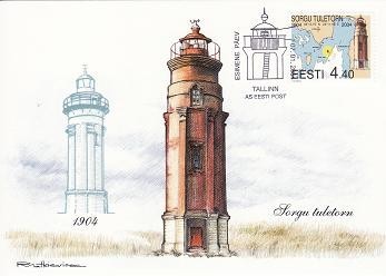 6054 - Estonia carte maxima 2004 foto