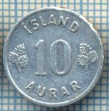 1309 MONEDA - ISLANDA - 10 AURAR -anul 1974 -starea care se vede