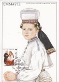 276 - Estonia carte maxima 1996