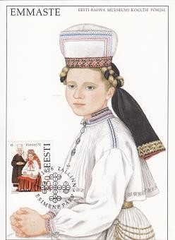 276 - Estonia carte maxima 1996 foto