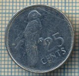1342 MONEDA - SEYCHELLES - 25 CENTS -anul 1997 -starea care se vede