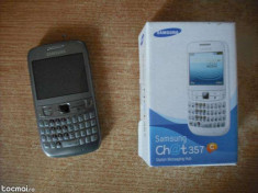 Telefon mobil samsung s3570 chat 357, ceramic white foto