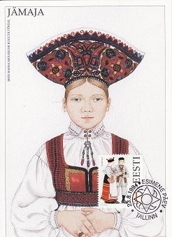 248 - Estonia carte maxima 1994 foto