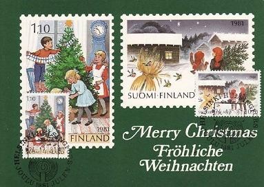 6119 - Finlanda carte maxima 1981 foto