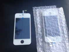 Vand TouchScreen Digitizer LCD+ Rama completa Display Apple iPhone 4 ALB NOU foto