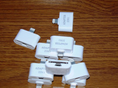 Adaptor 2 in 1, de la mufa iPhone 4/micro USB la iPhone 5 sau iPad mini foto