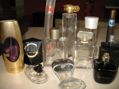Vand lot sticle parfumuri de marca originale foto
