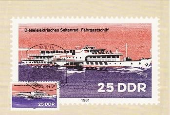 2308 - Germania DDR carte maxima 1981