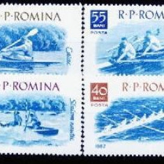 Romania 1962 - Sporturi nautice serie completa,neuzata