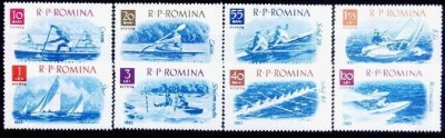 Romania 1962 - Sporturi nautice serie completa,neuzata foto
