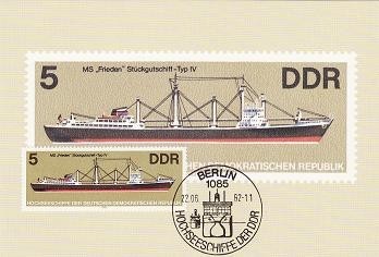 2358 - Germania DDR carte maxima 1982 foto
