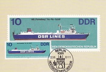 2359 - Germania DDR carte maxima 1982 foto