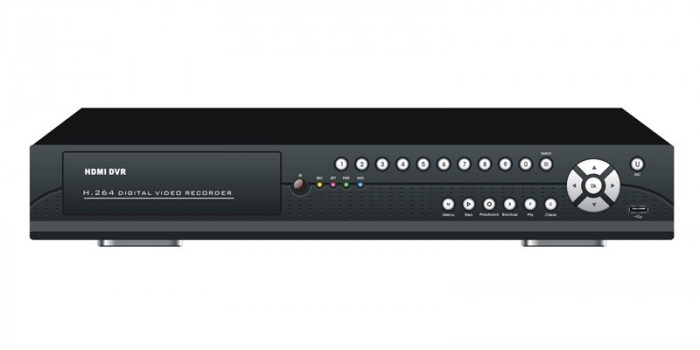 NVR Standalone 16CH 1080P Video Live View, Network Video Recorder NVR-5016VM