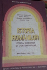 Octavian Cristescu - Istoria Romanilor - Epoca Moderna si Contemporana cls a VIII-a foto