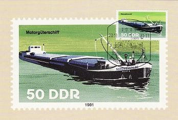 2310 - Germania DDR carte maxima 1981