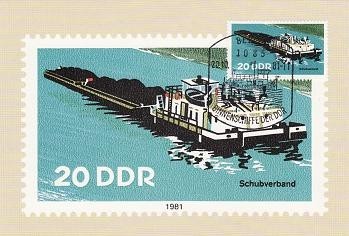 2307 - Germania DDR carte maxima 1981 foto