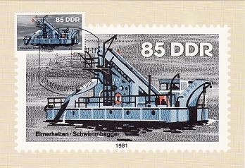 2311 - Germania DDR carte maxima 1981