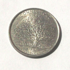 G2. USA / SUA QUARTER 25 CENTS CENTI 1999 P CONNECTICUT ** foto