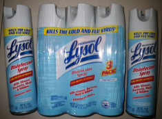 Spray Lysol, anti-mucegai, virusi si bacterii, SUA foto