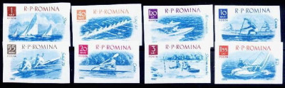 B1848 - Romania 1962 - Sporturi nautice serie completa,neuzata,nedantelata foto