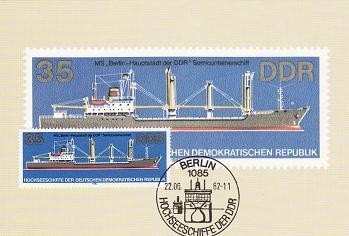 2363 - Germania DDR carte maxima 1982 foto