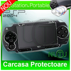 Hard Case PSP 3004, Carcasa Protectoare PSP 3004, Crystal Case PSP SLIM foto