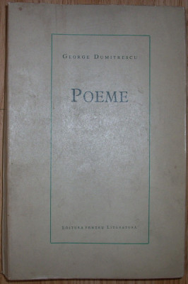 George Dumitrescu - Poeme foto