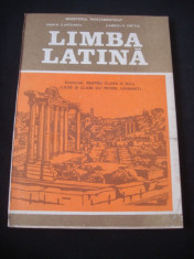 MARIA CAPOIANU * GABRIELA CRETIA - LIMBA LATINA * CLASA A XII-A {1995} foto