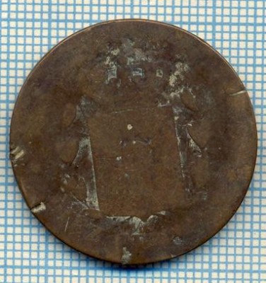 1447 MONEDA - SPANIA - 10 CENTIMOS -anul probabil 1879 ? , doar dupa figura-starea care se vede foto