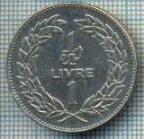 1393 MONEDA - LIBAN - 1 LIVRE -anul 1975 -starea care se vede