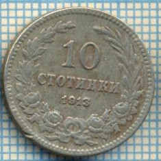 1382 MONEDA - BULGARIA - 10 STOTINKI -anul 1913 -starea care se vede