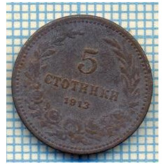 1389 MONEDA - BULGARIA - 5 STOTINKI -anul 1913 -starea care se vede